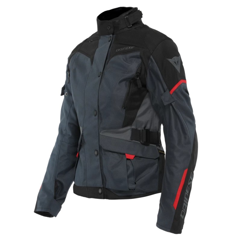 Chaqueta DAINESE TEMPEST 3 D-DRY LADY JACKET  ebony/lava red - 9384