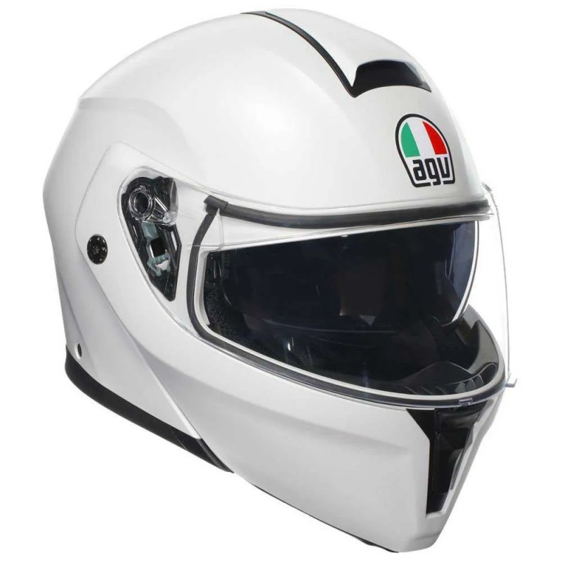 Casco AGV STREETMODULAR AGV E2206 mono matt materia white - 9403