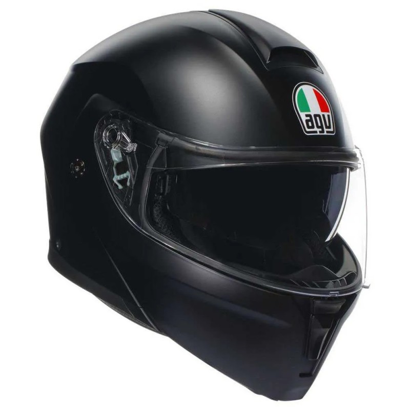 Casco AGV STREETMODULAR AGV E2206 mono matt black - 9419