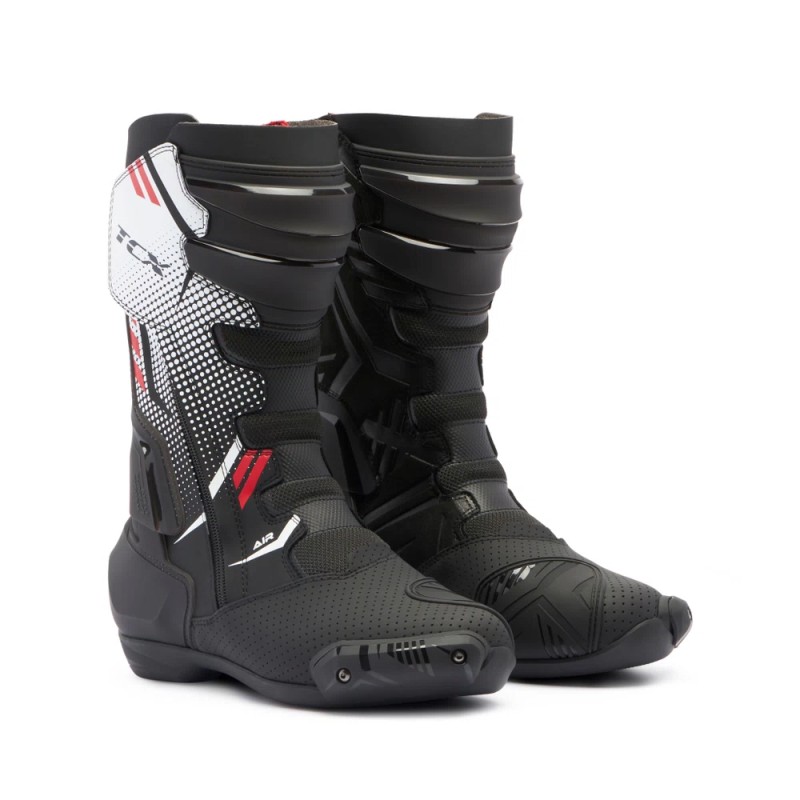 Botas TCX S TR1 Air Bbanco negro rojo