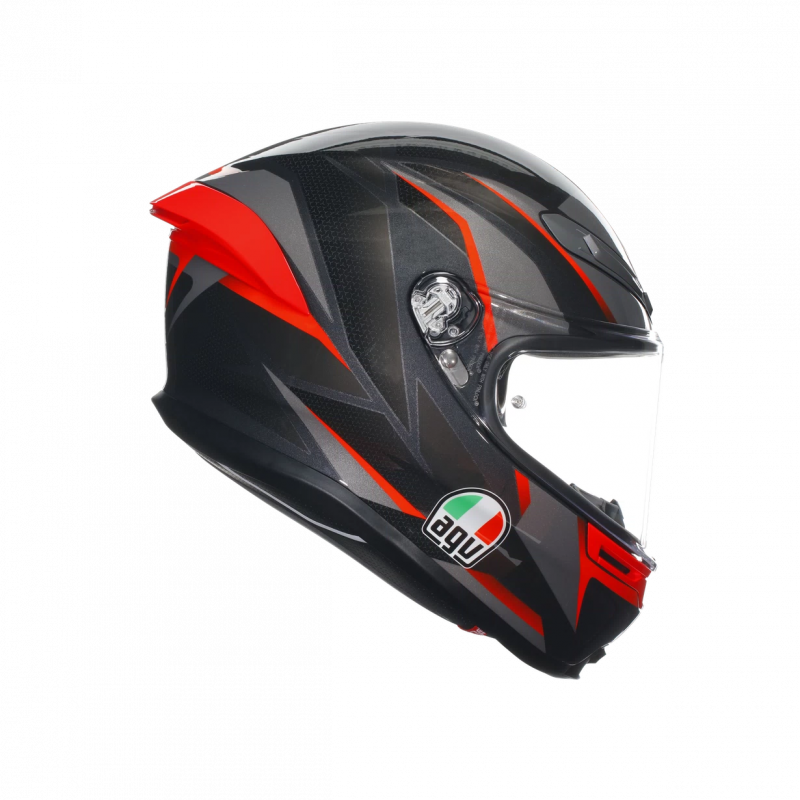 Casco AGV K6 S AGV SLASHCUT Black/red