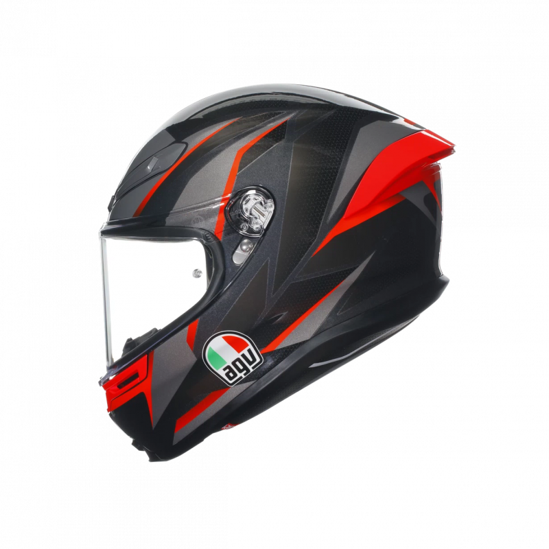 Casco AGV K6 S AGV SLASHCUT Black/red