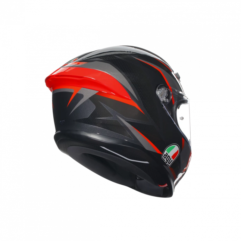 Casco AGV K6 S AGV SLASHCUT Black/red