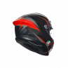 Casco AGV K6 S AGV SLASHCUT Black/red - 9674