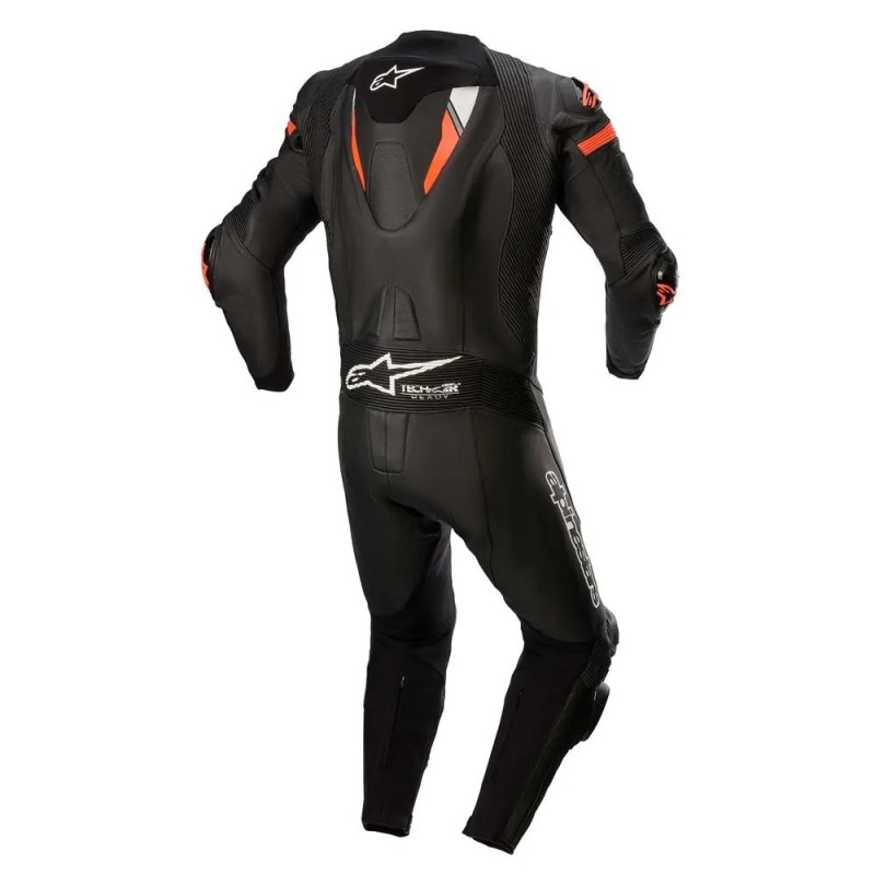 Mono ALPINESTARS MISSILE V2 IGNITION LEATHER 1PC Negro/rojo fl