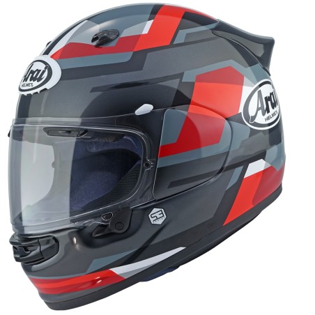 Casco ARAI QUANTIC ABSTRACT red