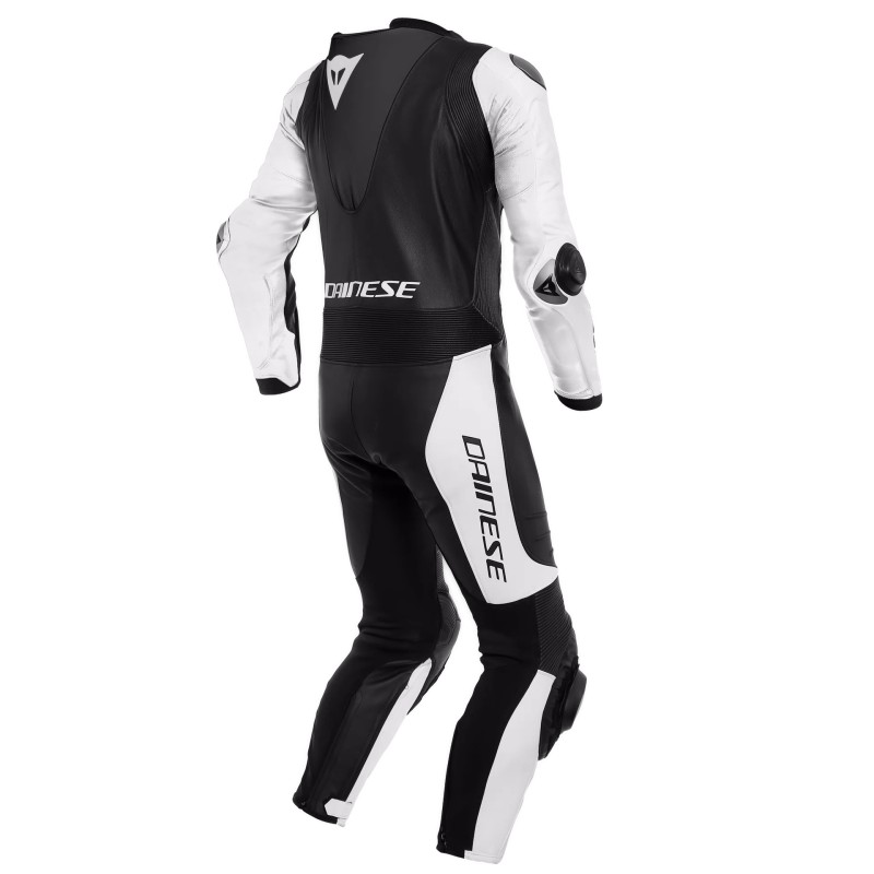 Mono DAINESE LAGUNA SECA 5 1PC PERF. LEATHER SUIT white/white/black