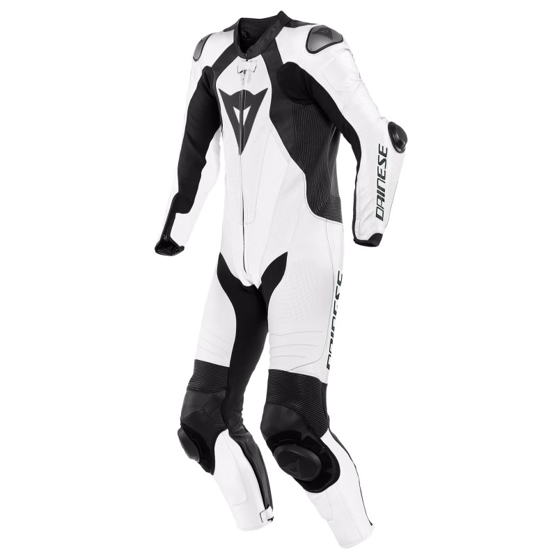 Mono DAINESE LAGUNA SECA 5 1PC PERF. LEATHER SUIT white/white/black - 9734