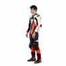 Mono DAINESE LAGUNA SECA 5 1PC PERF. LEATHER SUIT White/red fl - 9751