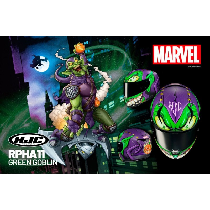 HJC RPHA 11 GREEN GOBLIN