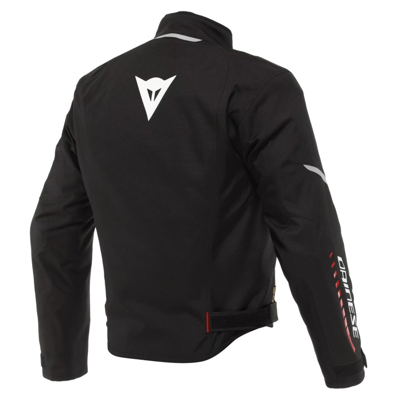 Chaqueta DAINESE VELOCE D-DRY Black/white/lava red