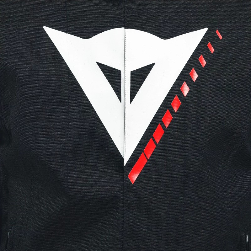 Chaqueta DAINESE VELOCE D-DRY Black/white/lava red