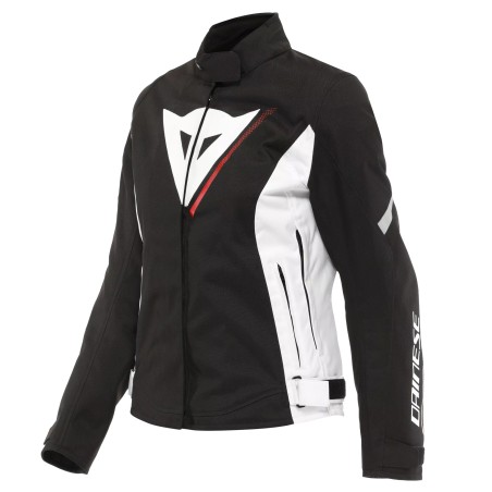 Chaqueta DAINESE VELOCE LADY D-DRY Black/white/lava red