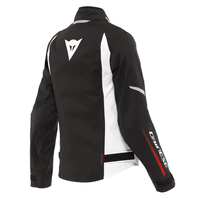 Chaqueta DAINESE VELOCE LADY D-DRY Black/white/lava red